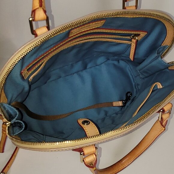 Dooney & Bourke Yellow Patent Leather Satchel - Picture 9 of 11